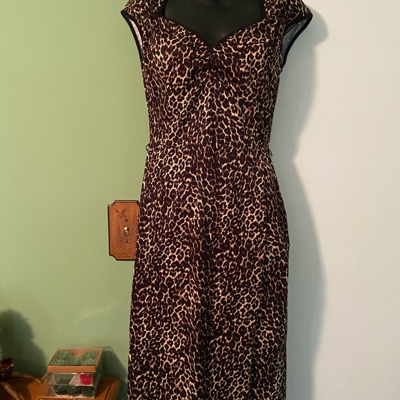 Pinup Couture Dresses & Skirts - Pinup Girl Clothing | Leopard Print Dress | Size S